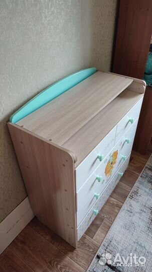 Комод детский с пеленальным столиком