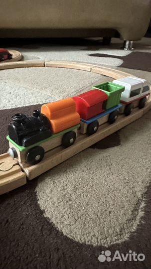 Деревянная «железная» дорога IKEA