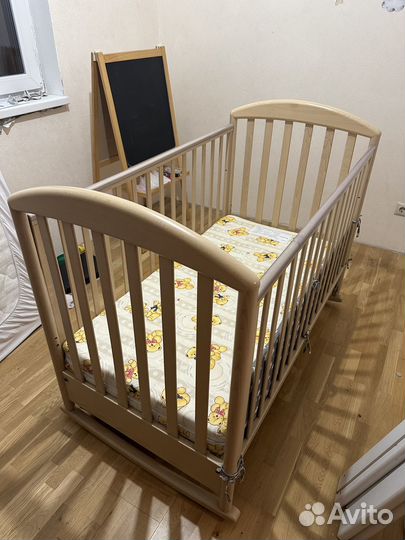 Детская кровать zoo sbiancato - bleach