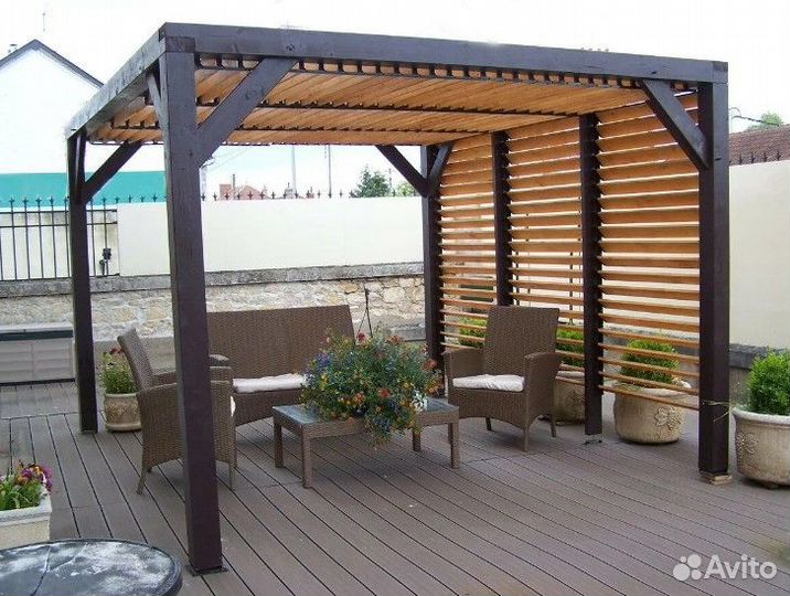 Комплект для сборки беседки