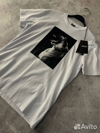 Футболка Hugo Boss пантера