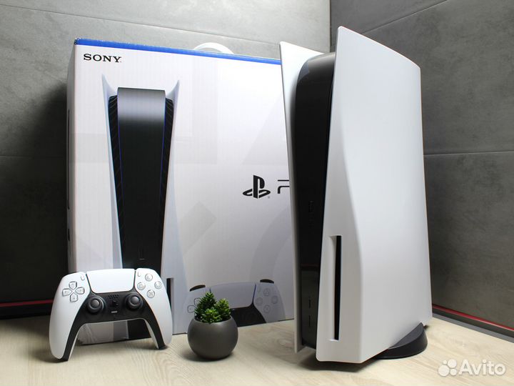 Новая Sony playstation 5 + 500 Игр + Гарантия