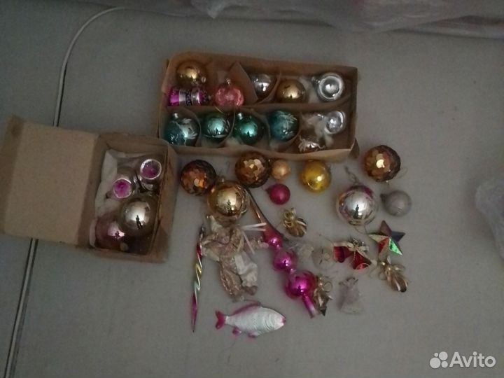 Старинные Новогодние игрушки