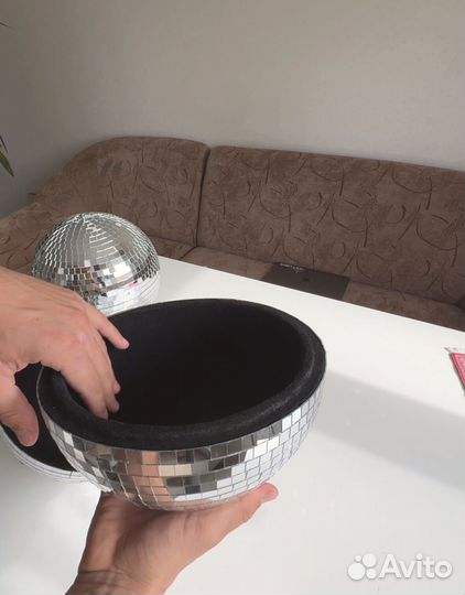 Шкатулка из диско шара