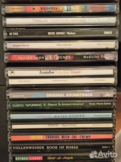 Компакт диски рок, поп, саундтреки, джаз