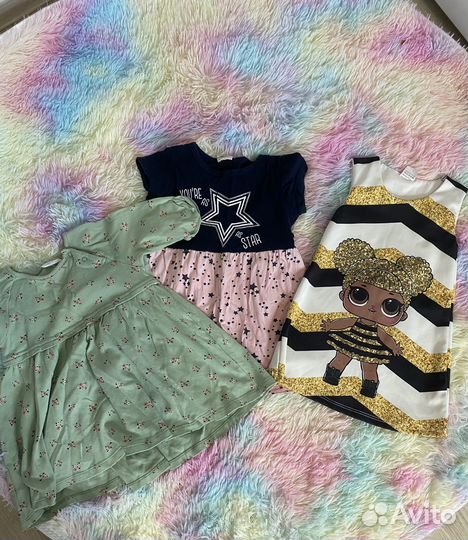 Платье на девочку 92
