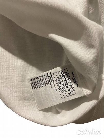 Футболка Carhartt оригинал белая