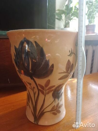 Глиняный вазы, кувшин и крынка СССР