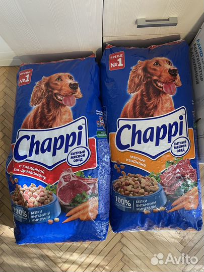 Корм для собак Chappi 15 кг