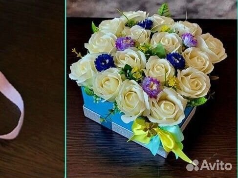 Мыльные букеты