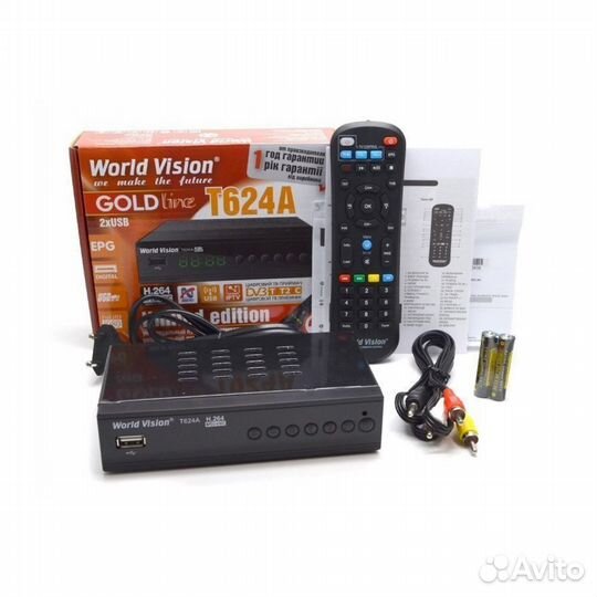 Приставка для цифрового тв. World Vision T624A