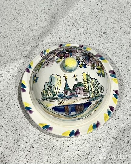 Маслёнка ручной работы, новая