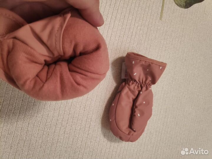 Варежки детские 1-2 года