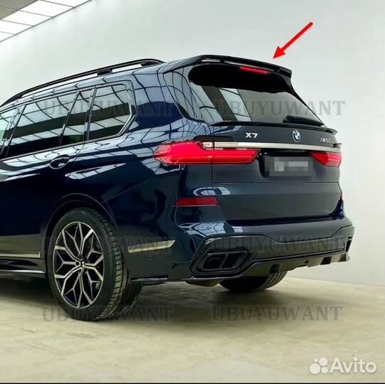 Спойлер bmw x7 g07 на крышку багажника new