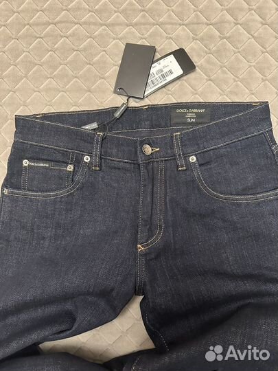 Джинсы мужские Dolce gabbana черные размер 46
