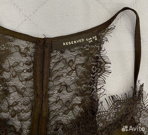 Топ/майка женская на бретельках reserved, 34 (S)