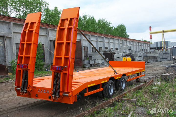 Прицеп трал (тяжеловоз) АЛСА 8817, 2023