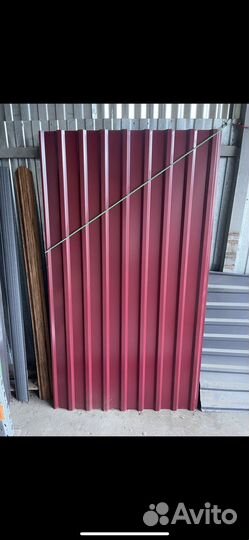 Профнастил 8017 на забор