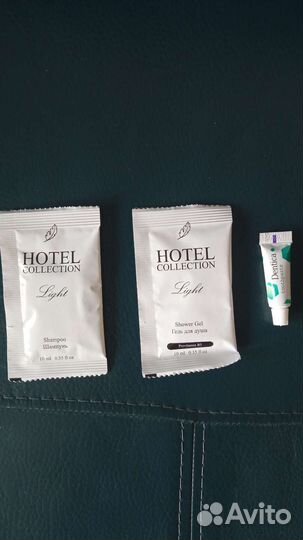 Одноразовый гель для душа, шампунь, зубная паста
