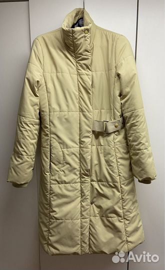 Пуховик зимний длинный женский