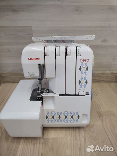Оверлок новый janome Т-99D