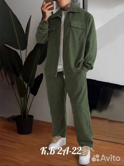 Костюм мужской вельветовый