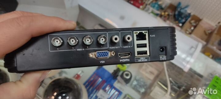 Комплект видеонаблюдения 4 камеры