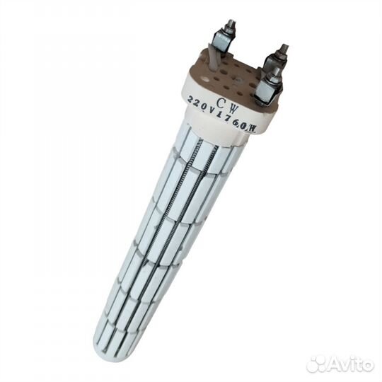 Тэн 1760W сухой стеатитовый, D-45мм, L-310мм