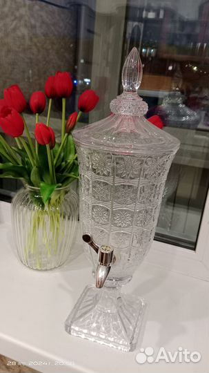 Лимонадница с краном