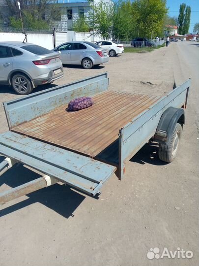 Грузоперевозки на легковом прицепе