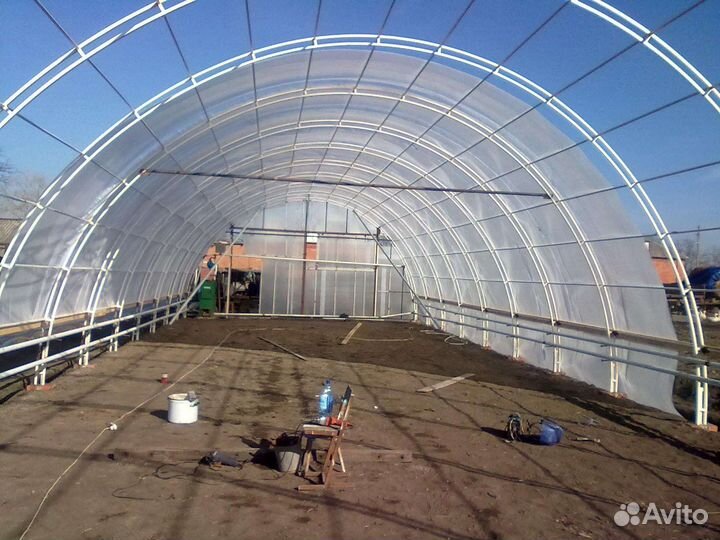 Теплицы из поликарбоната/ промышленные теплицы
