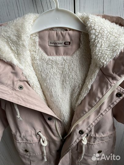 Новая парка демисезонная на меху Bungly boo, р.98
