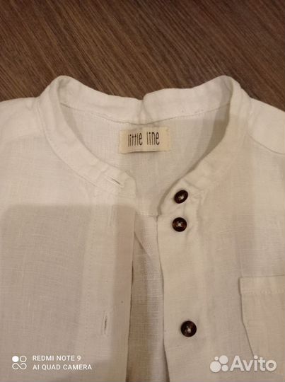 Рубашка на мальчика 98