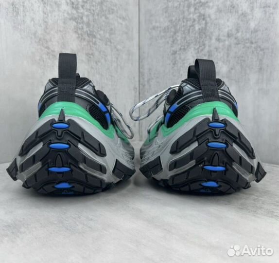 Balenciaga 10XL Sneaker Grey Green Кроссовки