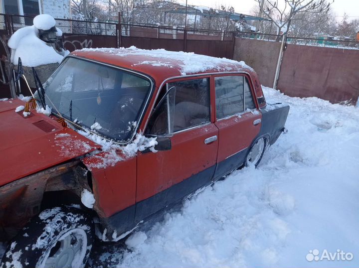 ВАЗ 2101 1.3 МТ, 1986, битый, 50 000 км