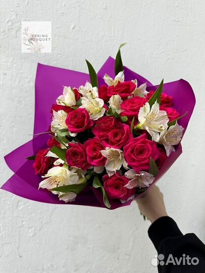 Букет тульпанов к 8 марта