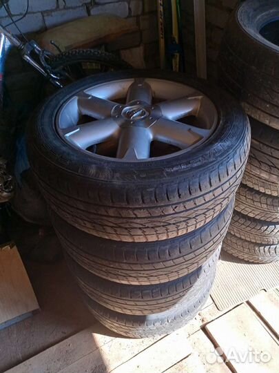 Диски с резиной r18 на nissan Мурано, x-trail