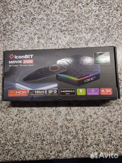 Smart-tv приставка iconbit movie 2100