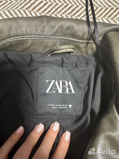 Куртка косуха zara xs-s