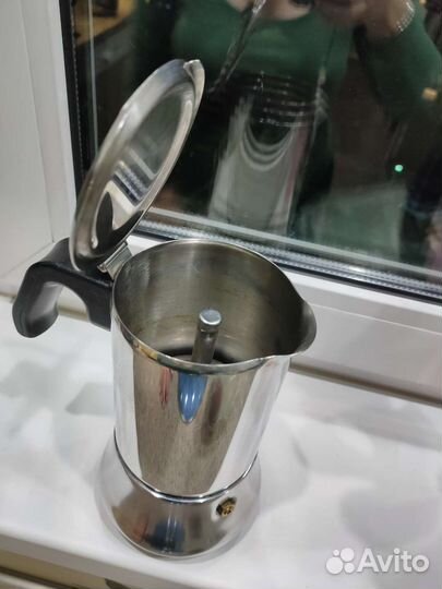 Гейзерная кофеварка турка IKEA Родиг на 6 чашек