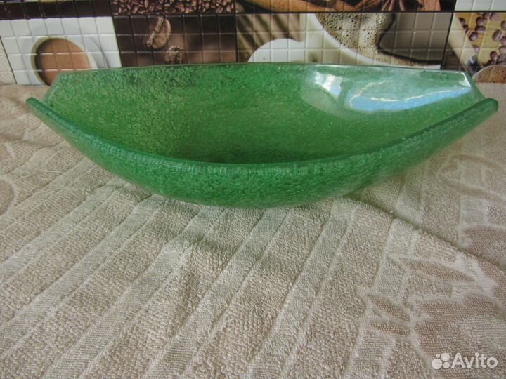 Ваза фруктовница оргстекло СССР