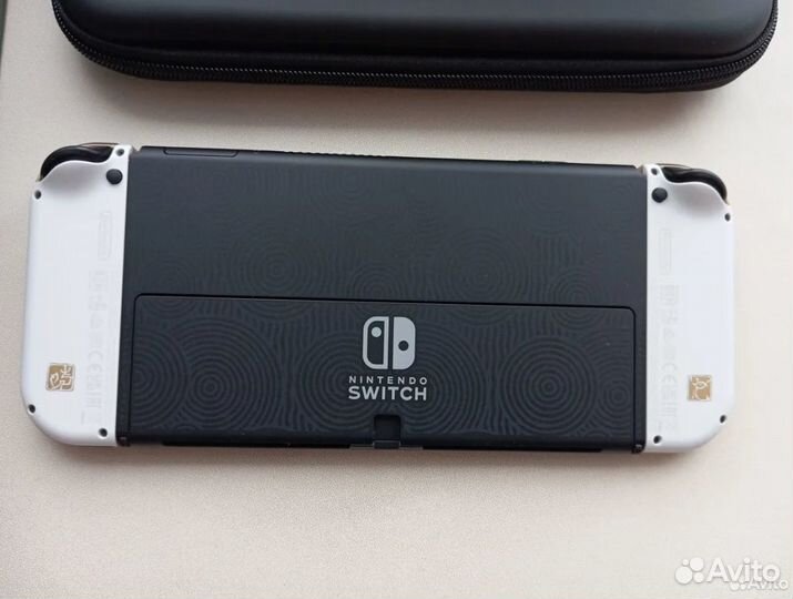 Прошитая Nintendo Switch Oled Zelda 256Gb+игры