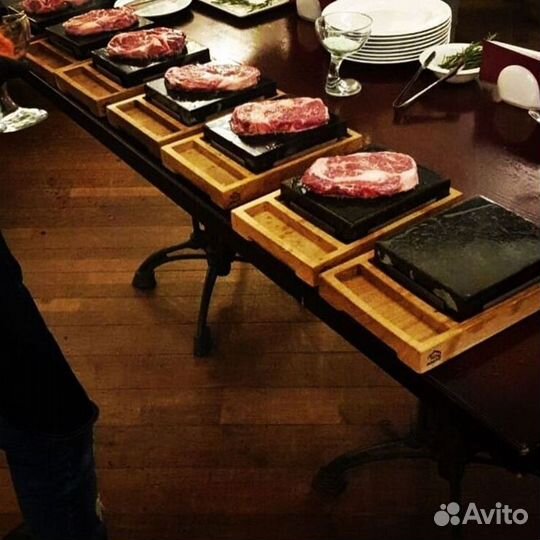 Вулканический гриль камень