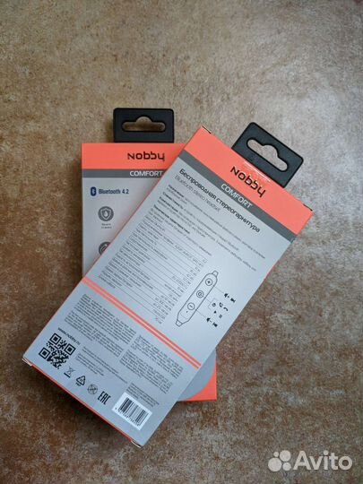 Беспроводная стереогарнитура Nobby Comfort S-100