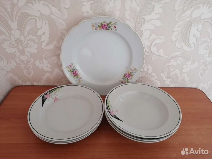 Тарелки. Столовые, чайные, кофейные, сервизы