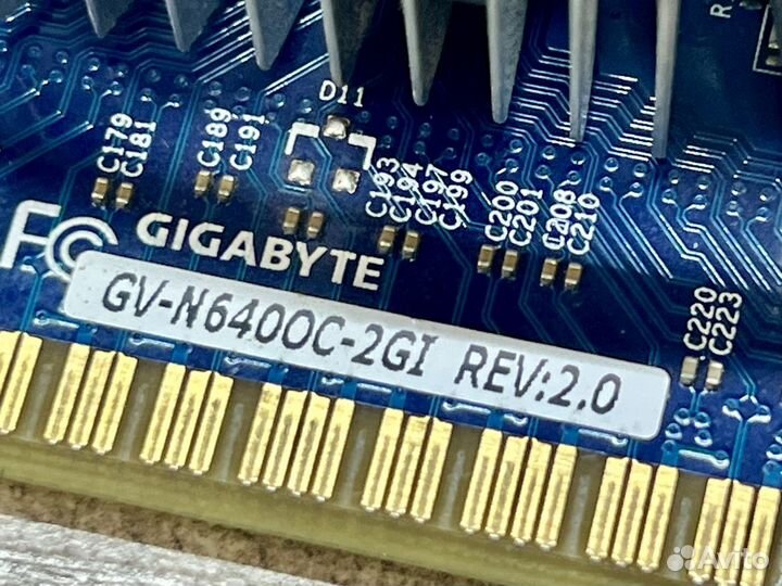 Видеокарта Gigsdyte GT 640 2Gb