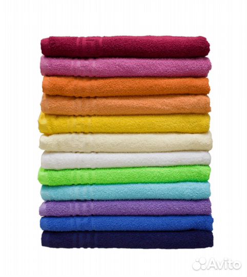Полотенца махровые разного размера