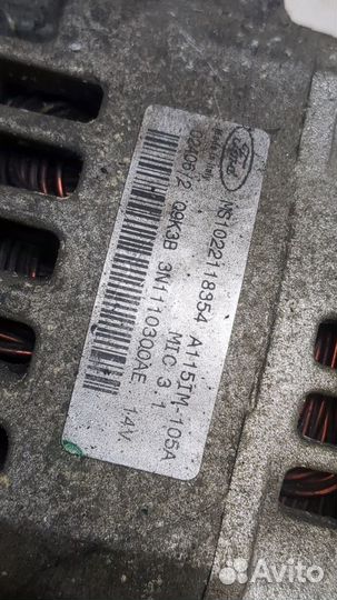 Генератор Ford Focus 2, 2006