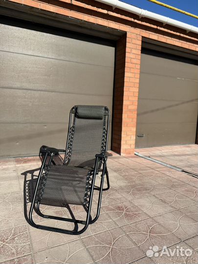 Кресло шезлонг складной туристический
