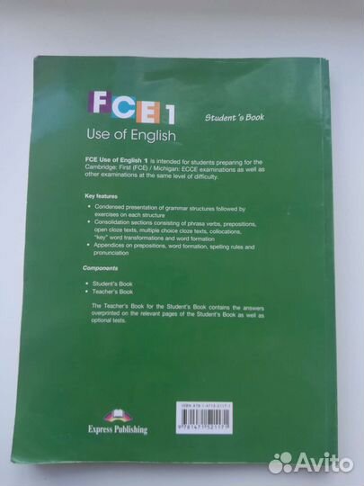 FCE Use of English 1 student's book